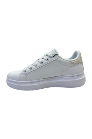 Enrico Coveri sneaker in similpelle con logo ricamato Girona Pu csw414230 [ec501864]