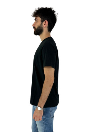 Refrigue t-shirt in jersey di cotone con patch logo 2815m00032 [5bc9c151]
