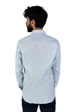 Brouback camicia in cotone microlavorato luxury-slim387 q-clax [2f08c932]