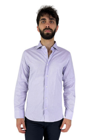 Brouback camicia in cotone microlavorato luxury-slim387 q-clax [0724d6c0]