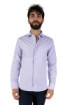 Brouback camicia in cotone microlavorato luxury-slim387 q-clax