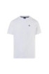 North Sails t-shirt in cotone organico con logo patch 692970 [e4e6e6e0]