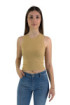 Markup top a costine cropped in cotone mw11004