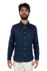 Markup camicia collo button down in lino mk13004