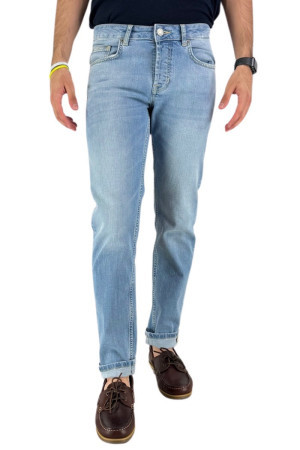 Hamaki-Ho jeans slim fit lavaggio chiaro pje1712h [78ed1e4a]
