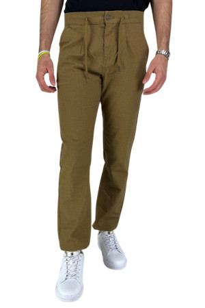 Guy pantalaccio in lino e cotone Spider228-2211 m47454 [a8a6a2b6]