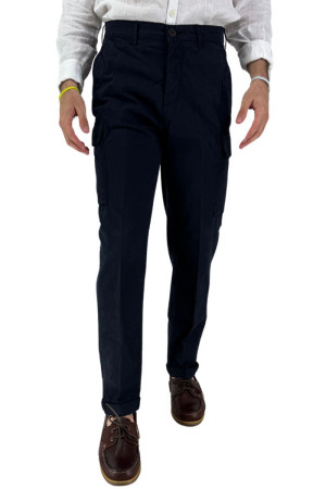 Clark pantalone cargo over fit in cotone Gary-t010 [2007437e]