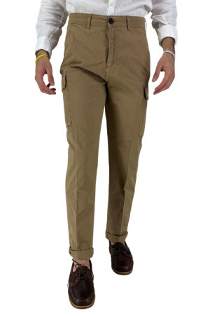 Clark pantalone cargo over fit in cotone Gary-t010 [b42313c5]