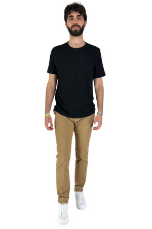 Johnny Looper pantalone chino in gabardina stretch jp525 [dafd045f]