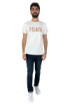 Alviero Martini t-shirt in cotone stretch logo in Geo Classic u/2801/ue70 [e83a8329]