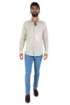 Roy Roger's pantalone in gabardina stretch New Rolf rru013c9250112 [d038e3e9]