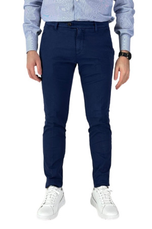 Roy Roger's pantalone in gabardina stretch New Rolf rru013c9250112 [0ef50376]