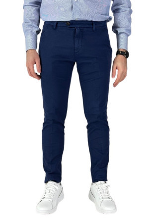 Roy Roger's pantalone in gabardina stretch New Rolf rru013c9250112 [0ef50376]