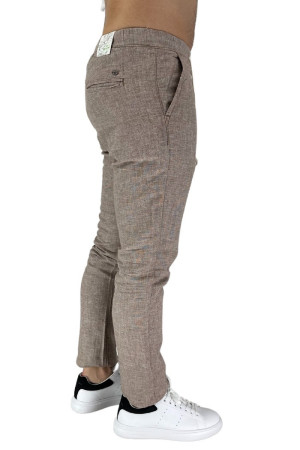 Guy pantalaccio in cotone e lino spider228-2750 m46100 [e23eaa4d]