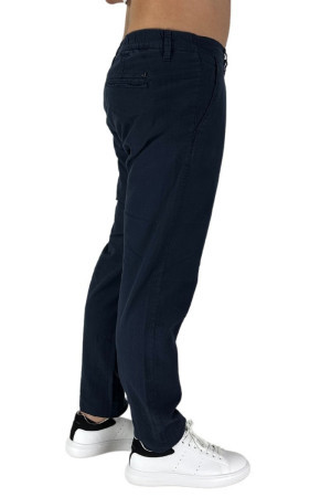 Johnny Looper pantalone in lino e cotone con pences jp314 [12f8fd2a]