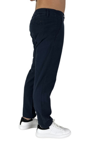 Johnny Looper pantalone in lino e cotone con pences jp314 [cbdebe27]