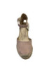 Natural World espadrillas con zeppa in ecopelle scamosciata Elea 8160 [23906066]