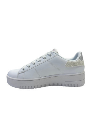 Enrico Coveri sneaker in similpelle con inserti in glitter Ariel Glitter csw418309 [826e5276]