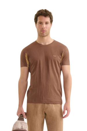 Alviero Martini t-shirt in misto viscosa con dettaglio Geo Classic u/2815/ue65 [e25ef8bc]