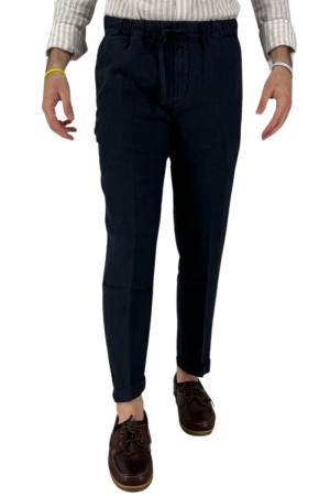 Clark pantalaccio relaxed fit in lino Lewis-t036 [884edbe6]