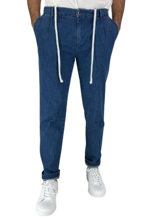 0 Construction jeans tasca america con laccio interno Jordy-p/3s 2d567 blue 47 [cc9b767c]