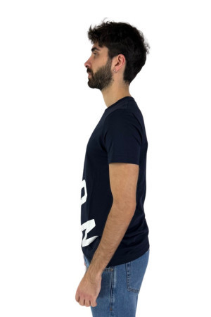 Icon t-shirt girocollo in jersey con stampa logo iu8006t [f1ed2c81]