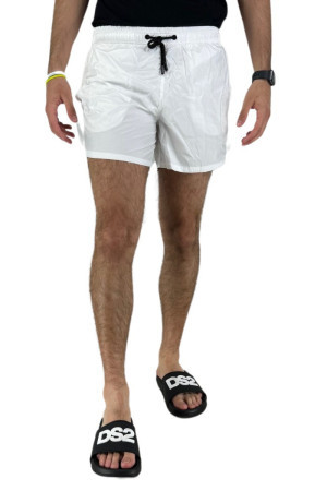Icon shorts mare in nylon con stampa logo posteriore ssm2401 [e43bbc81]