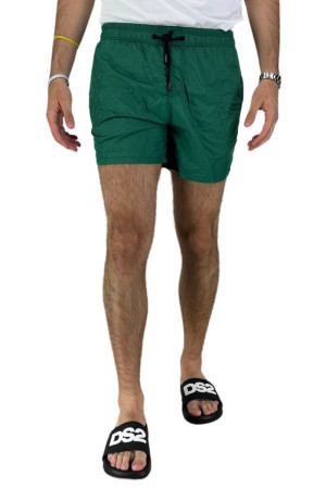 Icon shorts mare in nylon con stampa logo posteriore ssm2401 [668cfa03]