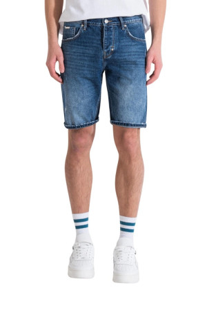 Antony Morato short slim in blue rigid denim Argon mmds00076-fa750461 w01822 [d49bbfe3]