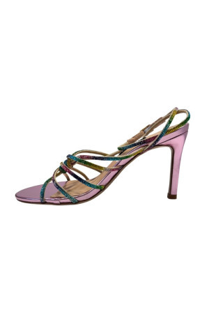 Nine West sandalo in similpelle con gioielli Fame 4fx 101484433 [7150257c]