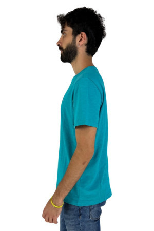 Beverly Hills Polo Club t-shirt in cotone fiammato con ricamo c-ts412107 [97d5dda7]