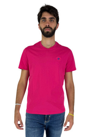 Beverly Hills Polo Club t-shirt in cotone con ricamo logo c-ts41740 [92d4521c]