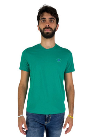 Beverly Hills Polo Club t-shirt in cotone con ricamo logo c-ts41740 [66644e40]