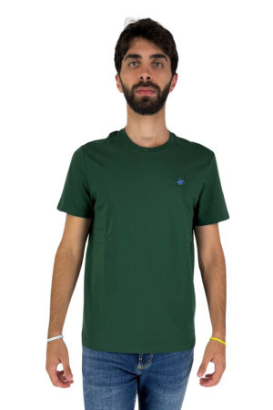Beverly Hills Polo Club t-shirt in cotone con ricamo logo c-ts41740 [43fc5738]