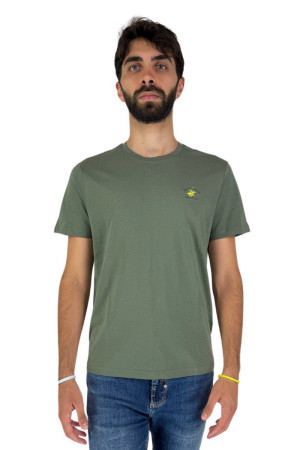 Beverly Hills Polo Club t-shirt in cotone con ricamo logo c-ts41740 [a02d795f]