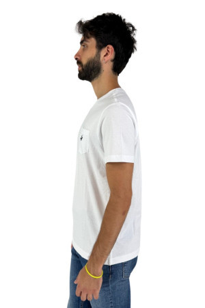 Beverly Hills Polo Club t-shirt in jersey con ricamo sul taschino c-ts414000 [5a9717c6]