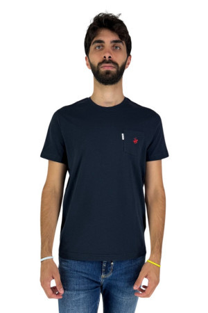 Beverly Hills Polo Club t-shirt in jersey con ricamo sul taschino c-ts414000 [c189adc0]