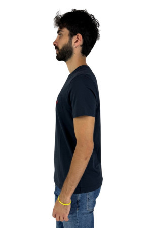 Beverly Hills Polo Club t-shirt in jersey con ricamo sul taschino c-ts414000 [c189adc0]