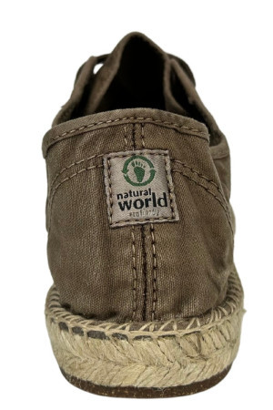 Natural World sneakers in cotone ecologico 321e [f60cd458]