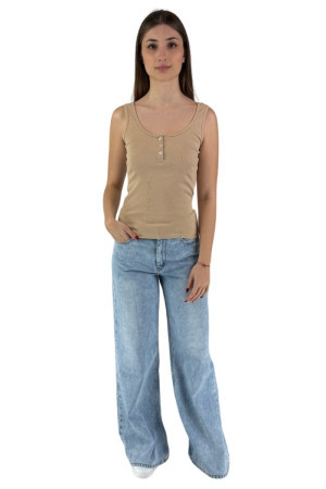 XT Studio jeans super flare in denim con lavaggio chiaro x124sv3009d45093 [6ed42e28]