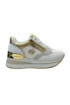 Gold & Gold sneaker in similpelle con dettaglio laminato e zip gb836 [a30ca149]