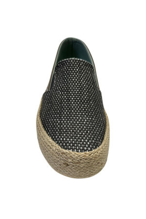 Enrico Coveri slip on in tela con fondo juta Slip Net ecm410201 [7e777045]