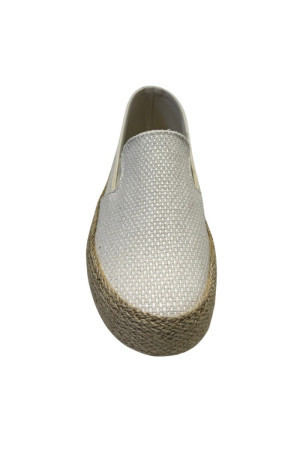 Enrico Coveri slip on in tela con fondo juta Slip Net ecm410201 [6f604fab]