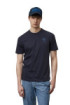 Blauer t-shirt in jersey stampa scudo 24sbluh02143 [f5386a1b]