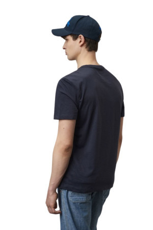 Blauer t-shirt in jersey stampa scudo 24sbluh02143 [2c1e2916]