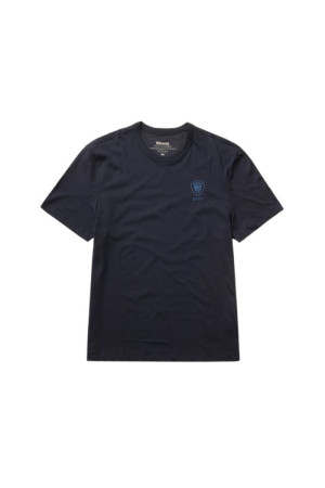 Blauer t-shirt in jersey stampa scudo 24sbluh02143 [9e53af0c]