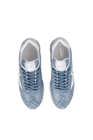 Liu Jo sneaker platform in denim Dreamy 03 ba4083tx404s [8b10d061]