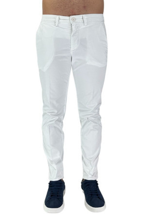 Luca Bertelli pantalone chino in cotone stretch p1600skin [32ce9b88]