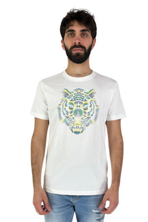 Antony Morato t-shirt in cotone con stampa frontale mmks02406-fa100240 [aec61740]