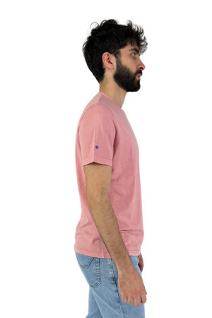 Markup t-shirt in jersey di cotone con ricami frontali mk691052 [e2c14676]